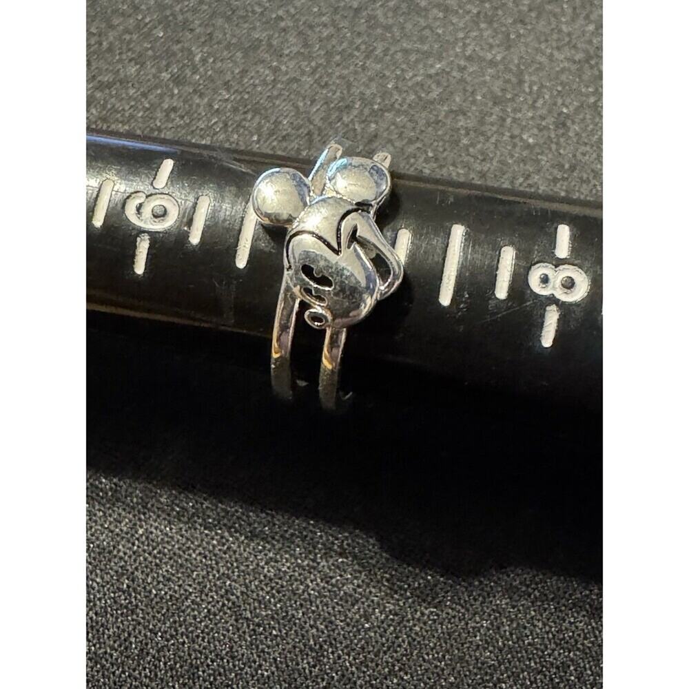 925 Sterling Silver Disney Mickey Mouse Ring Size 7 - Picture 2 of 4
